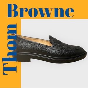 Thom Browne - Tonal Pebble Grain Leather Penny